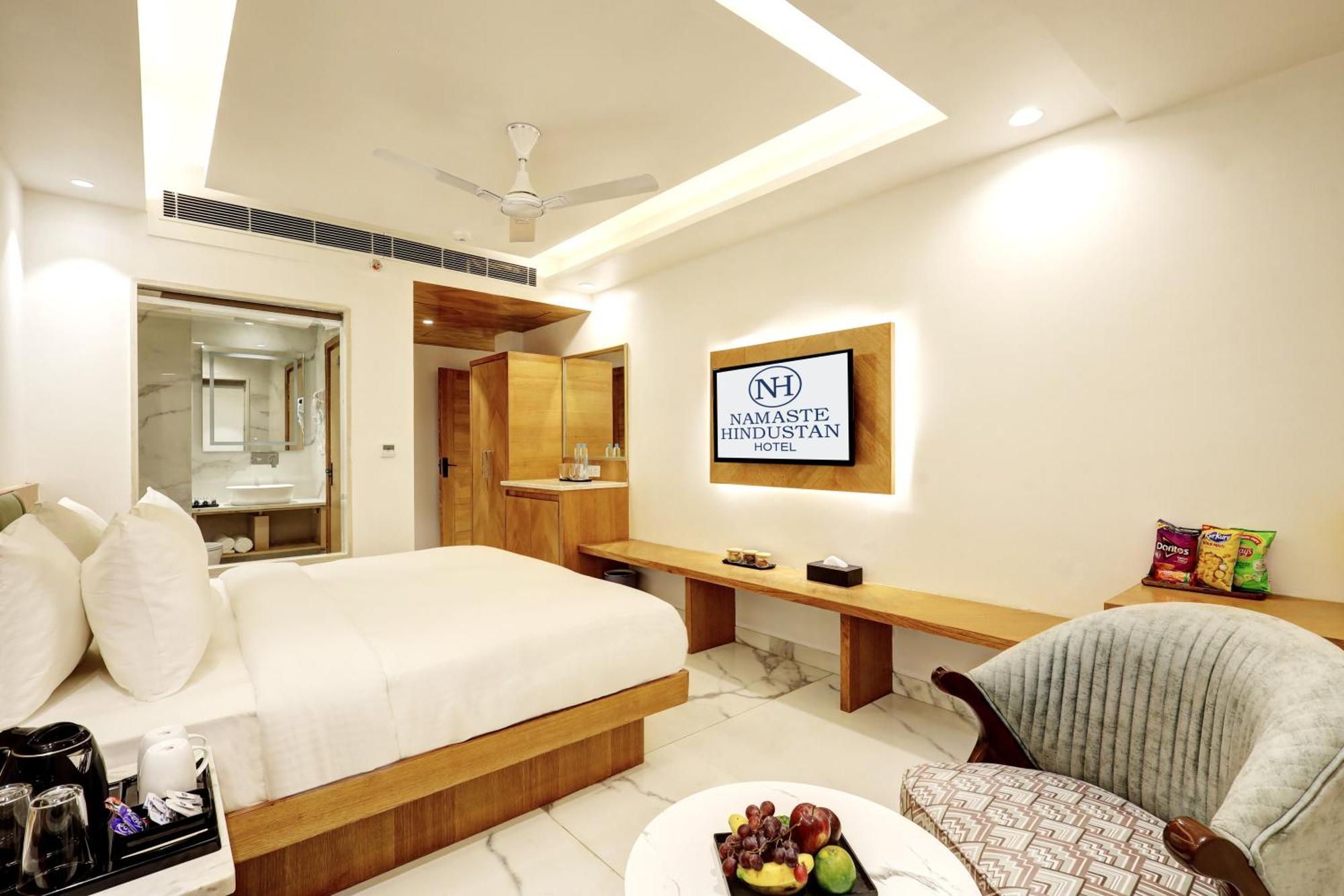 Hotel Namaste Hindustan Just A Minute Away From New Delhi Railway Station And Connaught Place Extérieur photo
