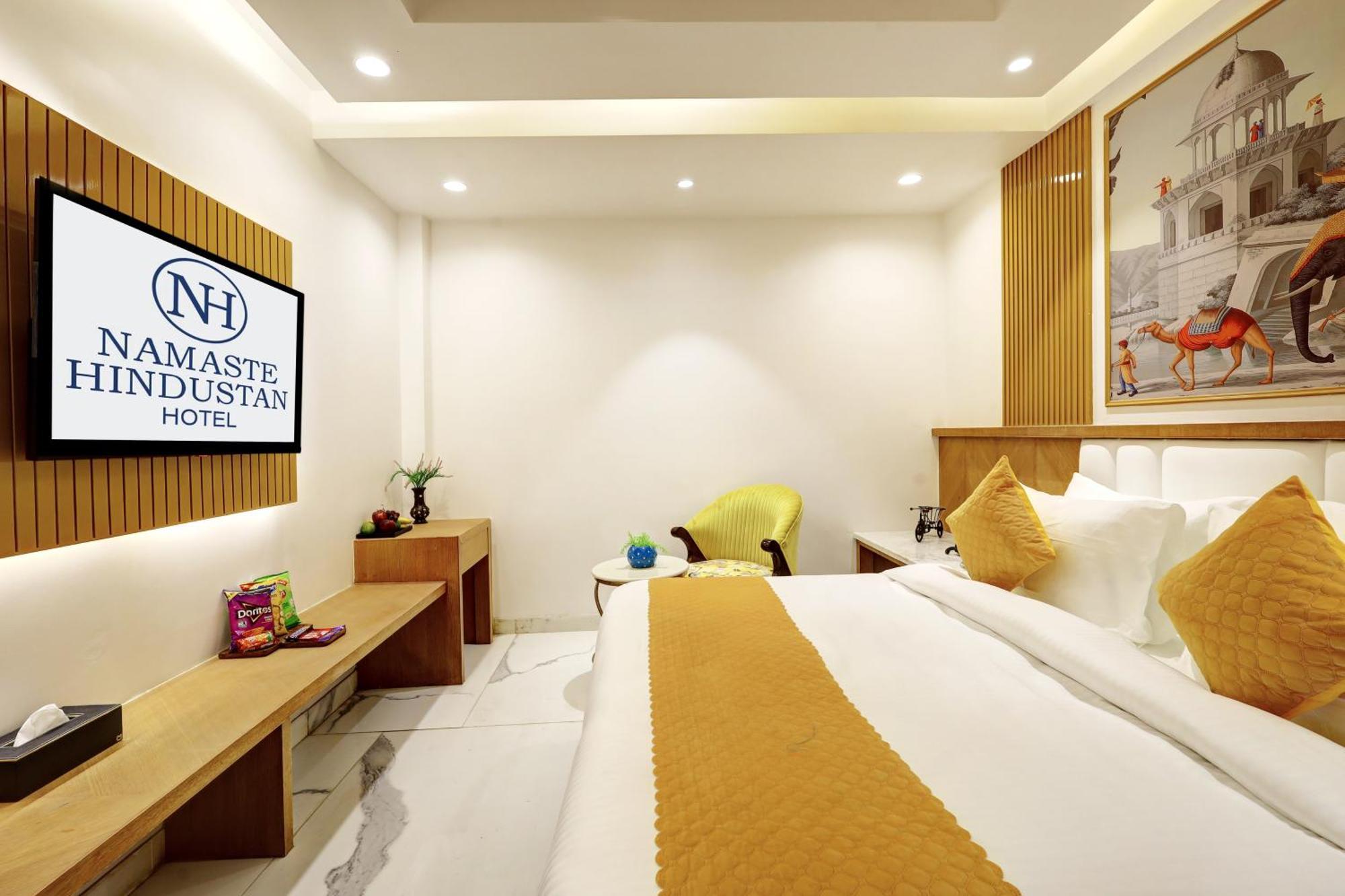Hotel Namaste Hindustan Just A Minute Away From New Delhi Railway Station And Connaught Place Extérieur photo