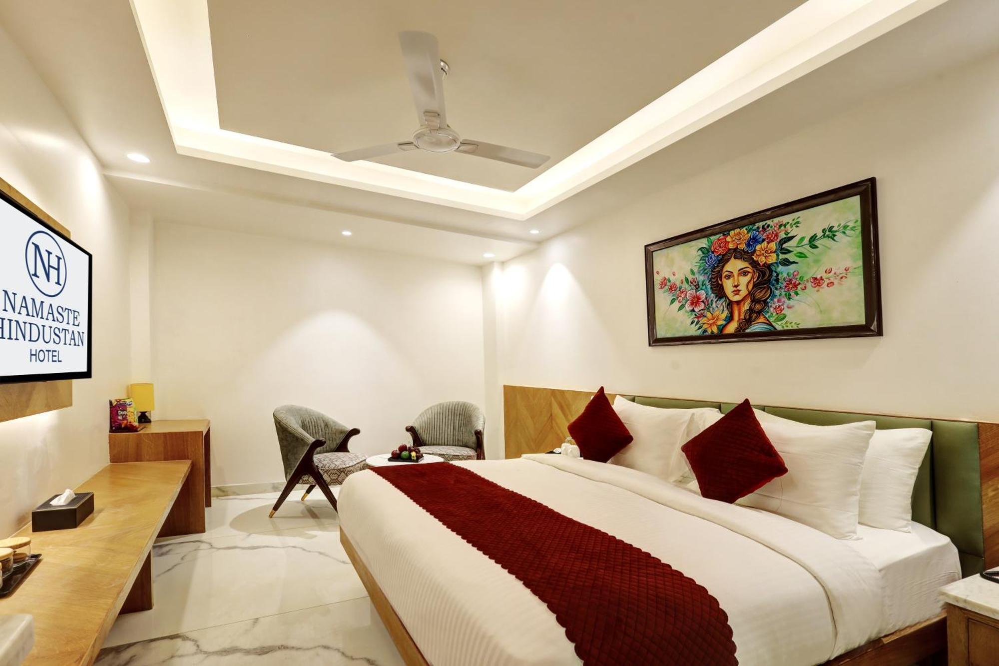 Hotel Namaste Hindustan Just A Minute Away From New Delhi Railway Station And Connaught Place Extérieur photo