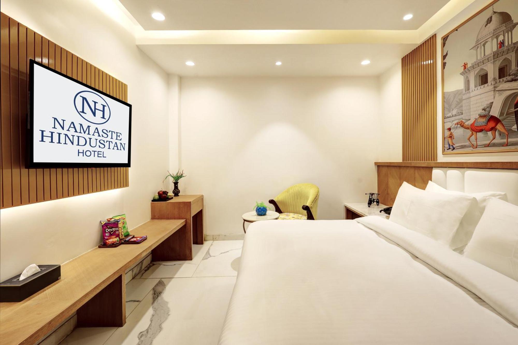 Hotel Namaste Hindustan Just A Minute Away From New Delhi Railway Station And Connaught Place Extérieur photo